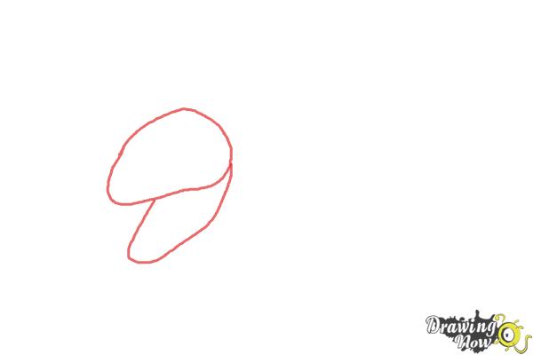 How to Draw Clash of Clans Dragon - Step 1 How to Draw Clash of Clans Dragon - Step 1