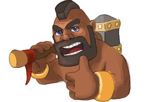 How to Draw Clash Of Clans Hog Rider