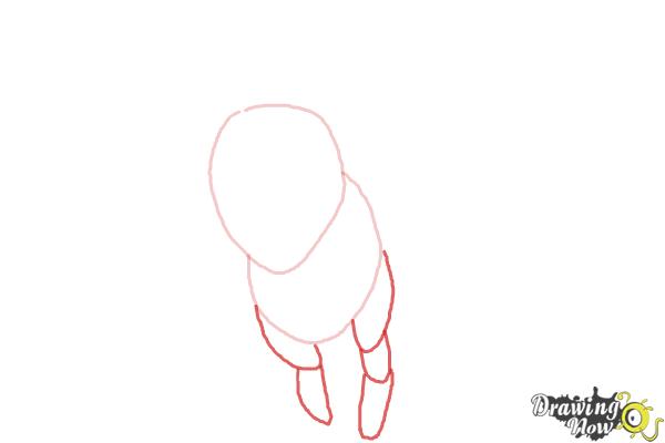 How to Draw Clash Of Clans Minion - Step 2 How to Draw Clash Of Clans Minion - Step 2