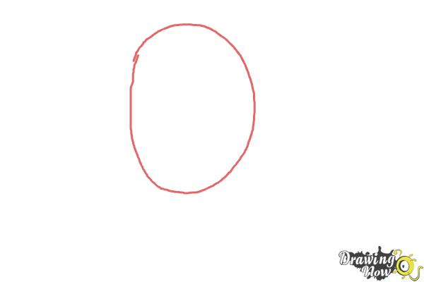 How to Draw Clementine from The Walking Dead - Step 1 How to Draw Clementine from The Walking Dead - Step 1