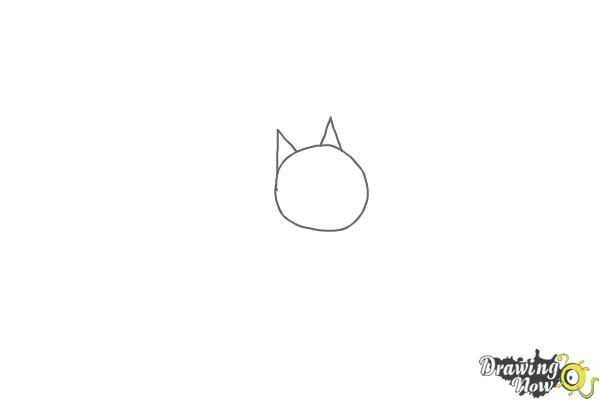 How to Draw Cloe from The Secret Life of Pets - Step 1 How to Draw Cloe from The Secret Life of Pets - Step 1