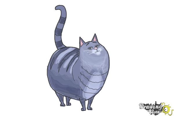 How to Draw Cloe from The Secret Life of Pets - Step 10 How to Draw Cloe from The Secret Life of Pets - Step 10