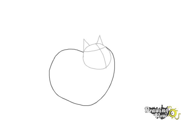 How to Draw Cloe from The Secret Life of Pets - Step 3 How to Draw Cloe from The Secret Life of Pets - Step 3