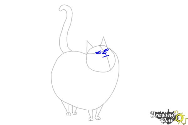 How to Draw Cloe from The Secret Life of Pets - Step 6 How to Draw Cloe from The Secret Life of Pets - Step 6