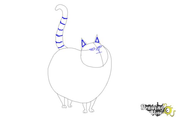 How to Draw Cloe from The Secret Life of Pets - Step 7 How to Draw Cloe from The Secret Life of Pets - Step 7