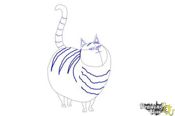 How to Draw Cloe from The Secret Life of Pets - Step 8 How to Draw Cloe from The Secret Life of Pets - Step 8
