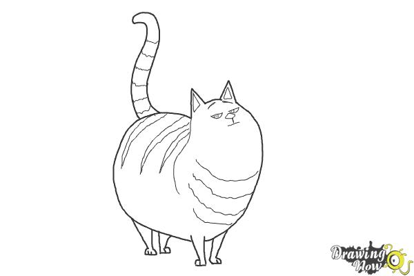 How to Draw Cloe from The Secret Life of Pets - Step 9 How to Draw Cloe from The Secret Life of Pets - Step 9