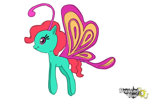 How to Draw Cloudia Breezie from My Little Pony Friendship is Magic - Step 11 How to Draw Cloudia Breezie from My Little Pony Friendship is Magic - Step 11