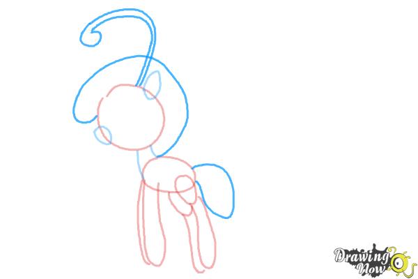 How to Draw Cloudia Breezie from My Little Pony Friendship is Magic - Step 5 How to Draw Cloudia Breezie from My Little Pony Friendship is Magic - Step 5