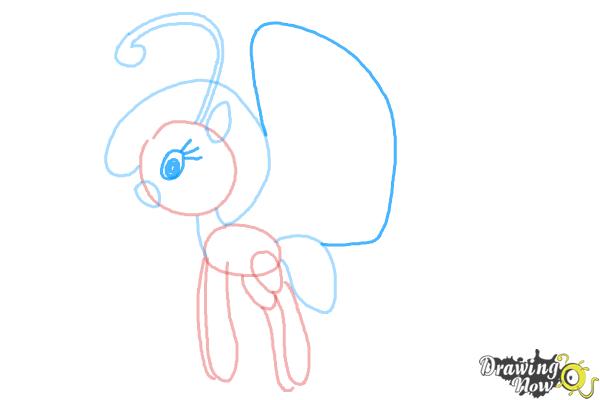 How to Draw Cloudia Breezie from My Little Pony Friendship is Magic - Step 6 How to Draw Cloudia Breezie from My Little Pony Friendship is Magic - Step 6