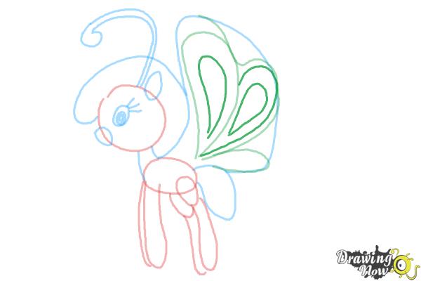 How to Draw Cloudia Breezie from My Little Pony Friendship is Magic - Step 8 How to Draw Cloudia Breezie from My Little Pony Friendship is Magic - Step 8
