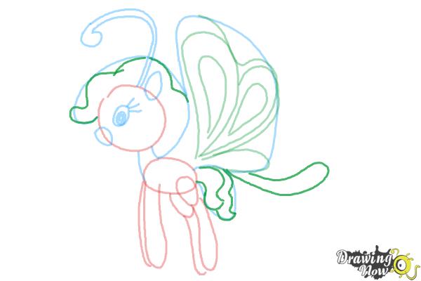 How to Draw Cloudia Breezie from My Little Pony Friendship is Magic - Step 9 How to Draw Cloudia Breezie from My Little Pony Friendship is Magic - Step 9