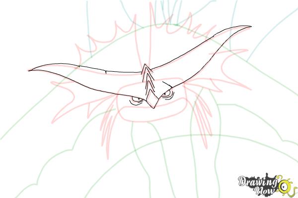How to Draw Cloudjumper from How to Train Your Dragon 2 - Step 6 How to Draw Cloudjumper from How to Train Your Dragon 2 - Step 6