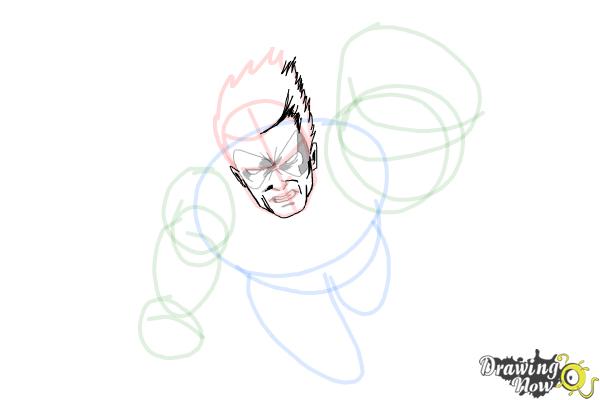 How to Draw Comic Characters - Step 10 How to Draw Comic Characters - Step 10