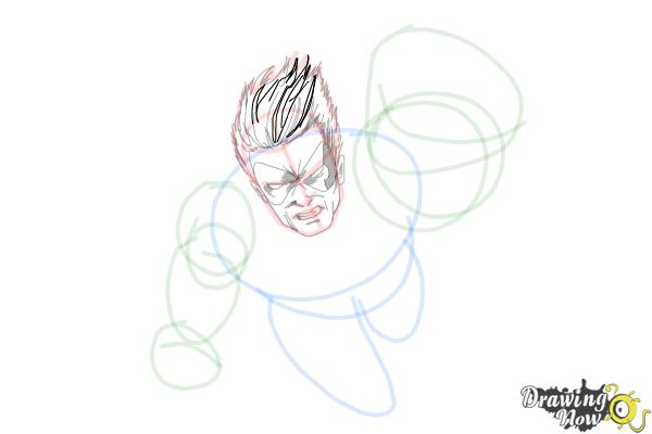 How to Draw Comic Characters - Step 12 How to Draw Comic Characters - Step 12