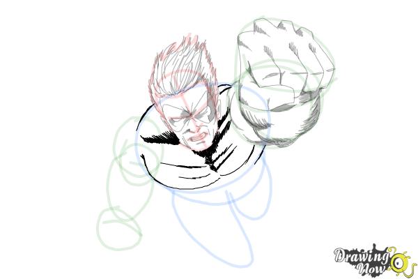 How to Draw Comic Characters - Step 16 How to Draw Comic Characters - Step 16