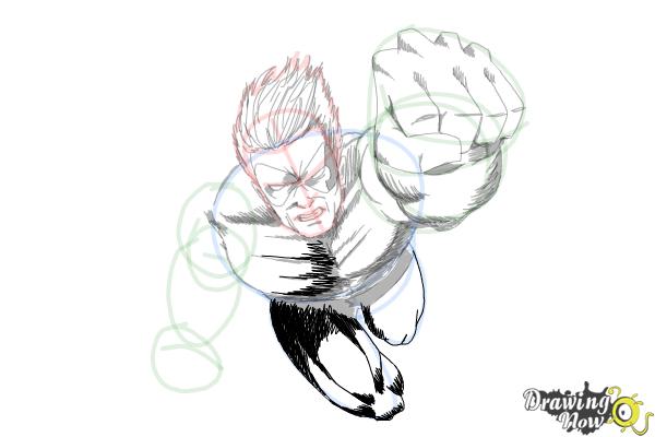 How to Draw Comic Characters - Step 18 How to Draw Comic Characters - Step 18