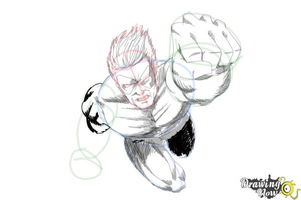 How to Draw Comic Characters - Step 19 How to Draw Comic Characters - Step 19