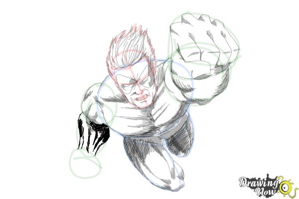 How to Draw Comic Characters - Step 20 How to Draw Comic Characters - Step 20