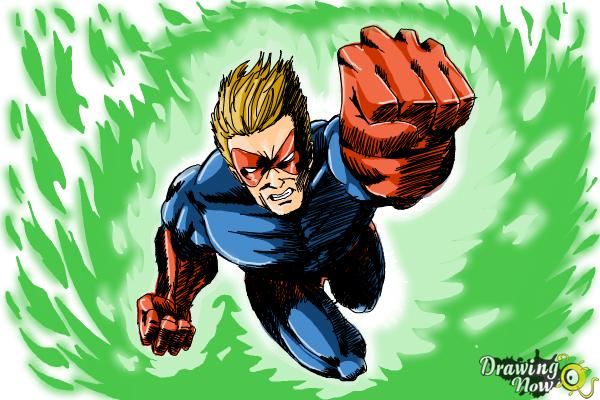 How to Draw Comic Characters - Step 22 How to Draw Comic Characters - Step 22