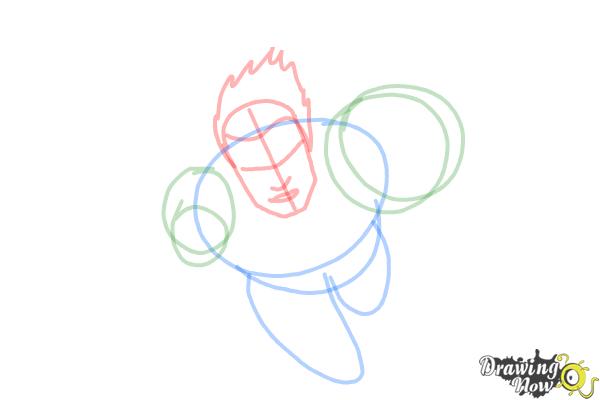 How to Draw Comic Characters - Step 6 How to Draw Comic Characters - Step 6