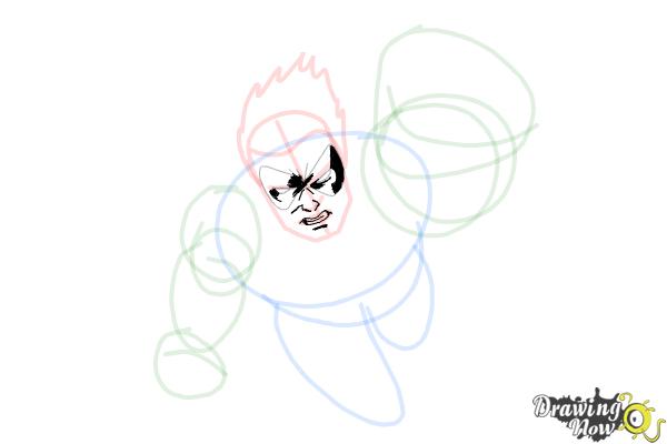 How to Draw Comic Characters - Step 9 How to Draw Comic Characters - Step 9