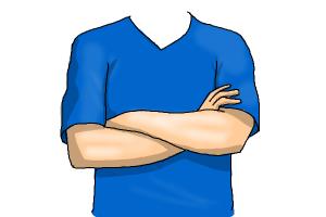 How to Draw Crossed Arms