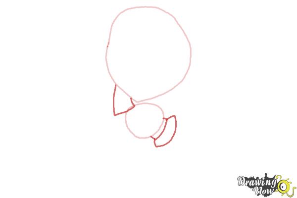 How to Draw Cure Sunshine, Myoudouin Itsuki from Pretty Cure - Step 2 How to Draw Cure Sunshine, Myoudouin Itsuki from Pretty Cure - Step 2