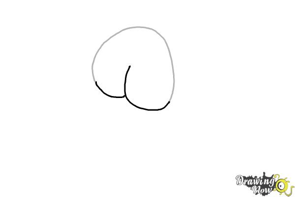How to Draw Cute Anime Dog - Step 2 How to Draw Cute Anime Dog - Step 2