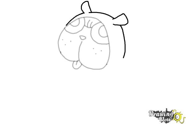 How to Draw Cute Anime Dog - Step 6 How to Draw Cute Anime Dog - Step 6