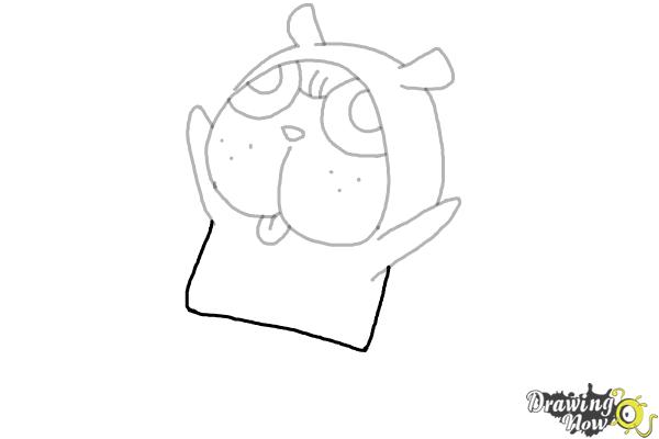 How to Draw Cute Anime Dog - Step 8 How to Draw Cute Anime Dog - Step 8