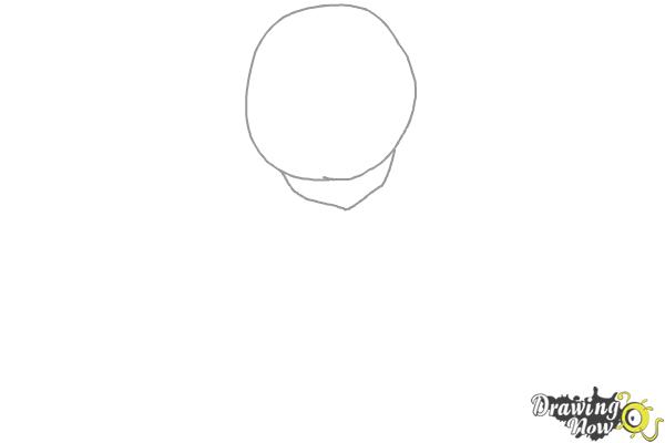 How to Draw Cute Anime Girl - Step 1 How to Draw Cute Anime Girl - Step 1