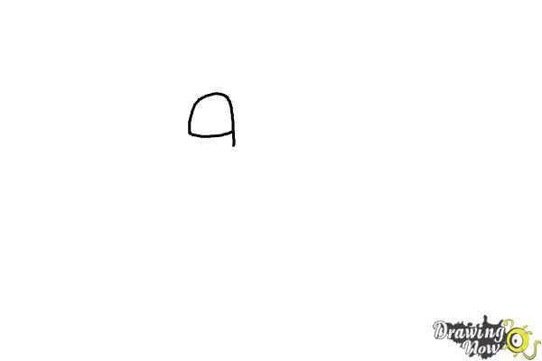 How to Draw Cyrus from the Angry Birds Movie - Step 1 How to Draw Cyrus from the Angry Birds Movie - Step 1