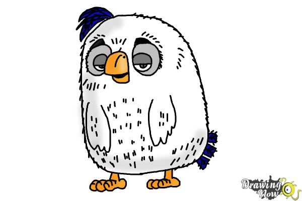 How to Draw Cyrus from the Angry Birds Movie - Step 10 How to Draw Cyrus from the Angry Birds Movie - Step 10