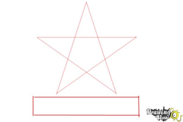 How to Draw Dallas Cowboys Logo, Nfl Team Logo - Step 3 How to Draw Dallas Cowboys Logo, Nfl Team Logo - Step 3