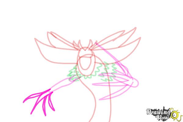 How to Draw Dark Gaia from Sonic - Step 9