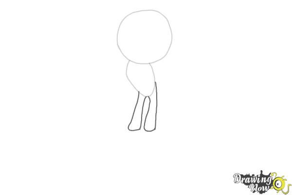 How to Draw Dark Sonic - Step 2 How to Draw Dark Sonic - Step 2