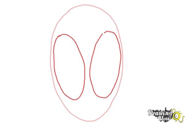 How to Draw Deadpool Easy - Step 2 How to Draw Deadpool Easy - Step 2