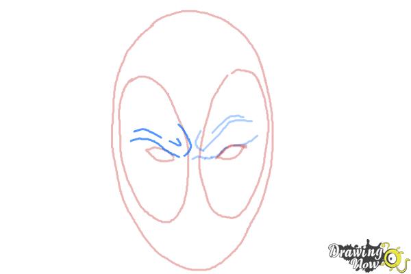 How to Draw Deadpool Easy - Step 5 How to Draw Deadpool Easy - Step 5