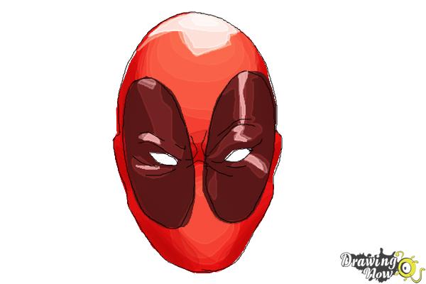 How to Draw Deadpool Easy - Step 9 How to Draw Deadpool Easy - Step 9