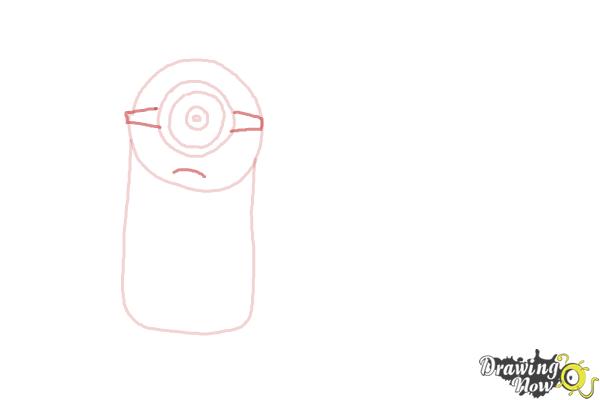 How to Draw Despicable Me Minions - Step 5 How to Draw Despicable Me Minions - Step 5
