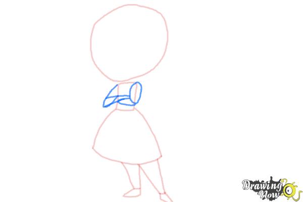 How to Draw Disgust from Inside Out - Step 3 How to Draw Disgust from Inside Out - Step 3