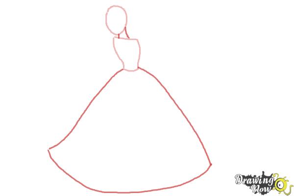 How to Draw Disney Princesses - Step 2 How to Draw Disney Princesses - Step 2