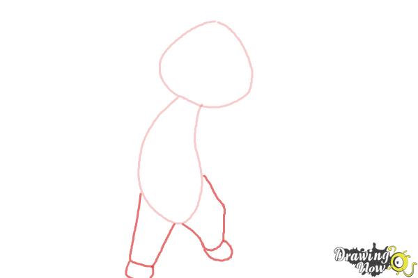 How to Draw Ditto from Ben 10 Omniverse - Step 2 How to Draw Ditto from Ben 10 Omniverse - Step 2