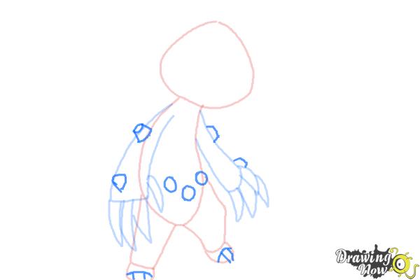 How to Draw Ditto from Ben 10 Omniverse - Step 5 How to Draw Ditto from Ben 10 Omniverse - Step 5