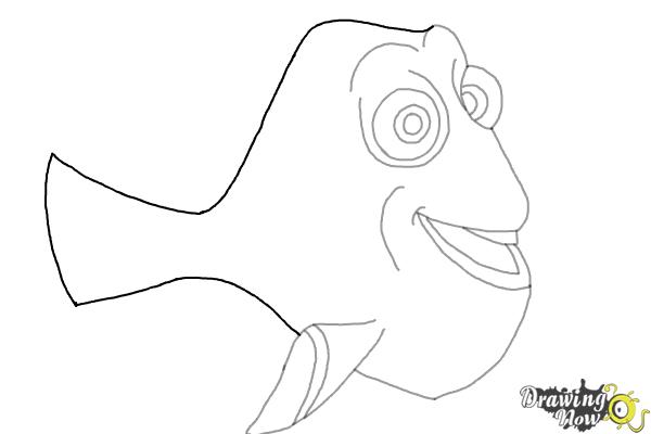 How to Draw Dory from Finding Dory - Step 5 How to Draw Dory from Finding Dory - Step 5