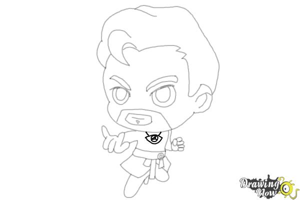 How to Draw Dr. Strange (Chibi) - Step 13 How to Draw Dr. Strange (Chibi) - Step 13