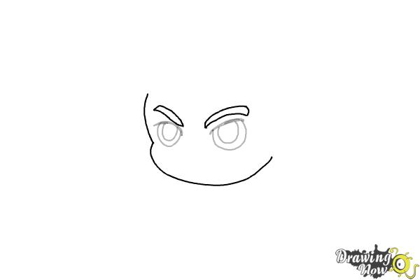 How to Draw Dr. Strange (Chibi) - Step 2 How to Draw Dr. Strange (Chibi) - Step 2