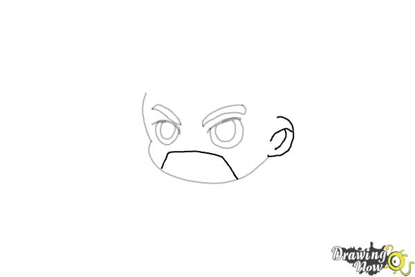 How to Draw Dr. Strange (Chibi) - Step 3 How to Draw Dr. Strange (Chibi) - Step 3