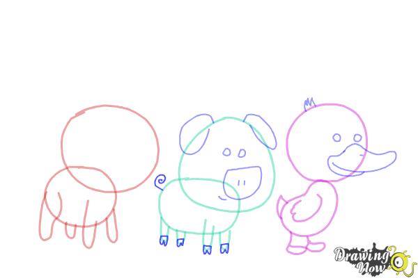 How to Draw Easy Animals - Step 7
